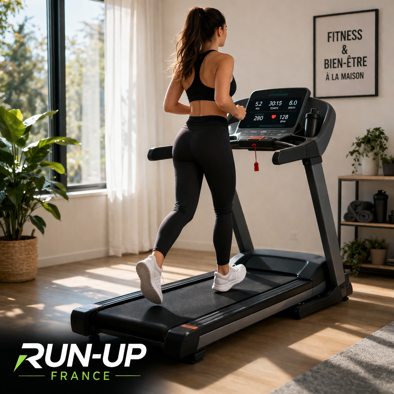 Combien de km par jour sur un tapis de course ?
