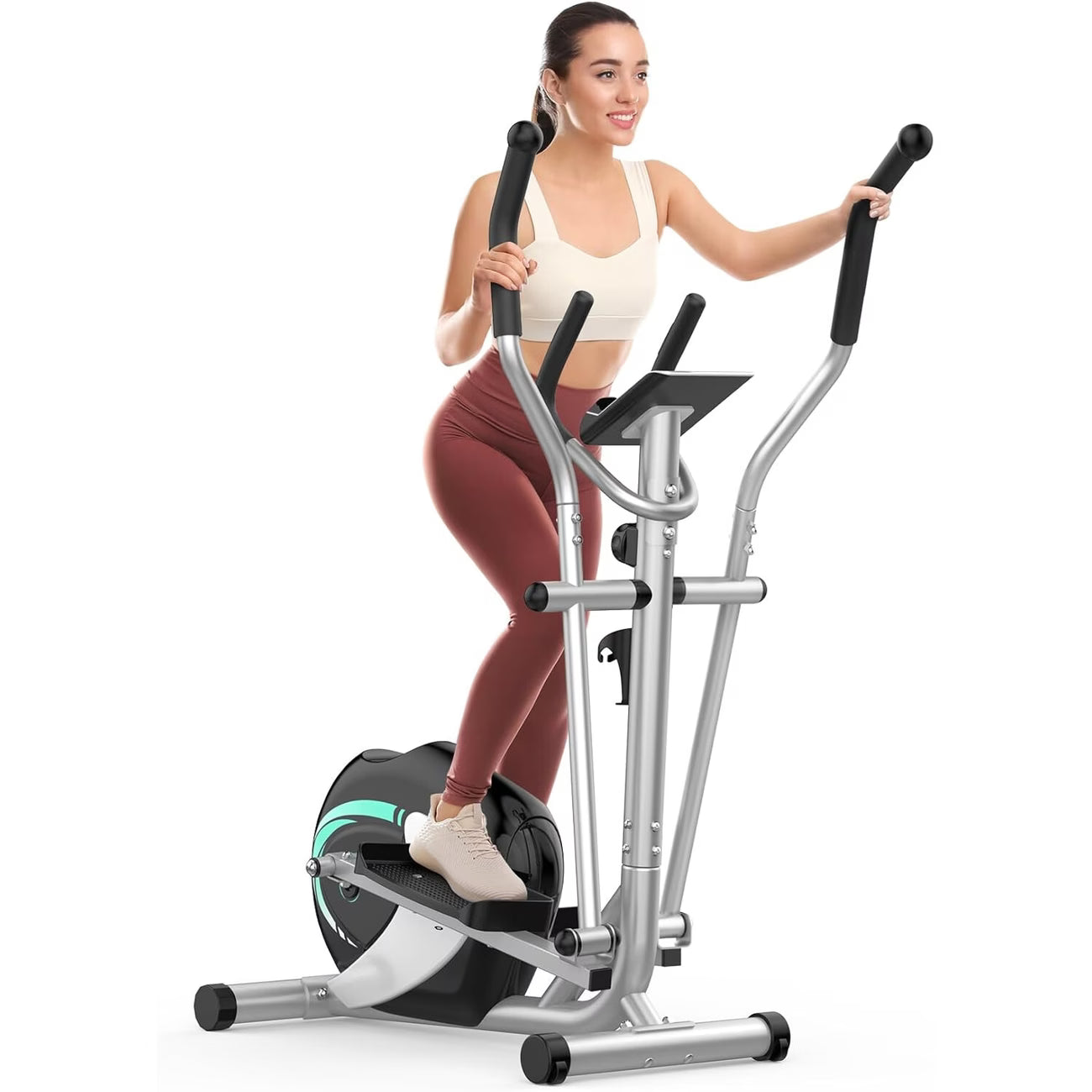 Vélo Elliptique Magnétique 8 Niveaux – Cardio Fitness Maison