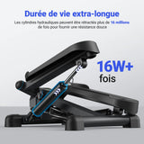 Mini Stepper Rotatif 140 kg avec Cordes de Résistance – Fitness Maison & Bureau