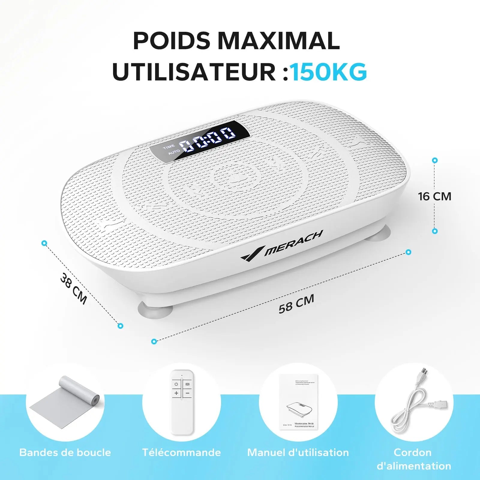Plateforme Vibrante 3D –Tonification & fitness à Domicile