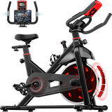 Vélo spinning intérieur – Volant 6 kg, magnétique, cardio, 150 kg