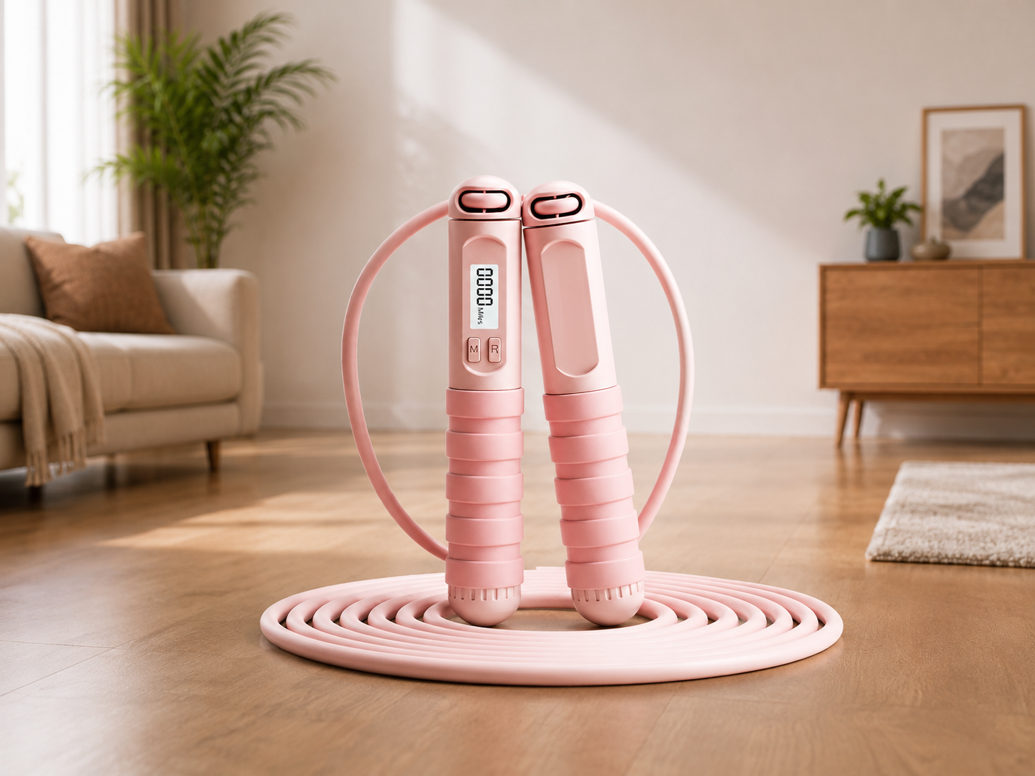 Corde à Sauter Fitness avec Compteur Cardio & Endurance