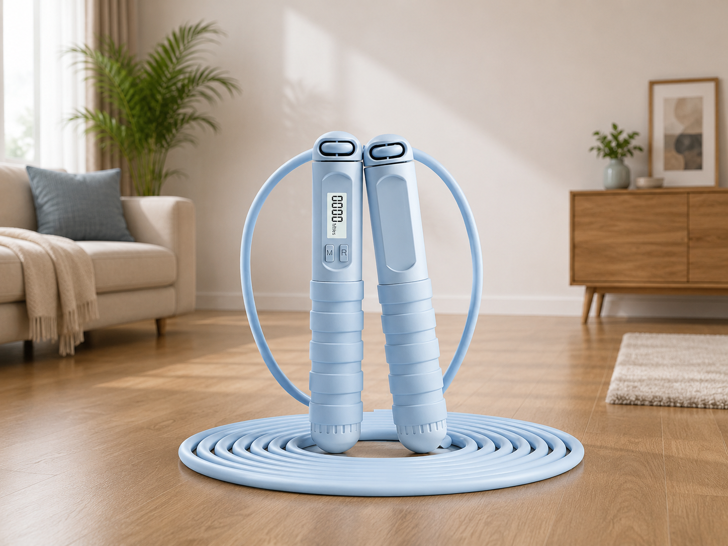 Corde à Sauter Fitness avec Compteur Cardio & Endurance