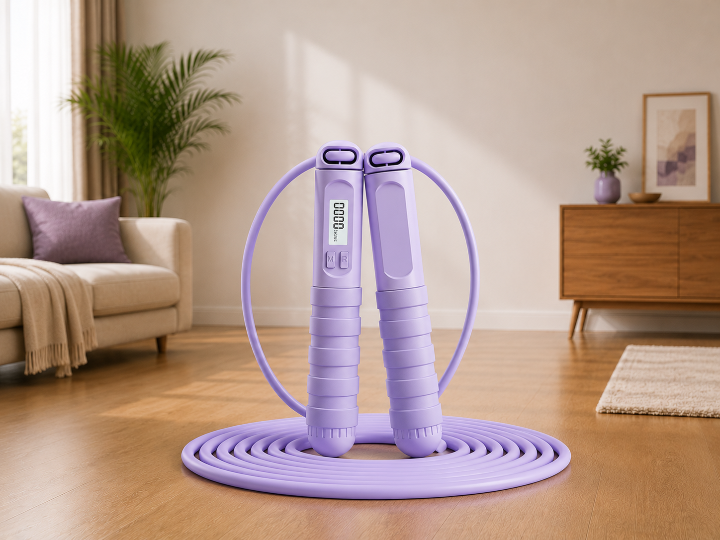 Corde à Sauter Fitness avec Compteur Cardio & Endurance