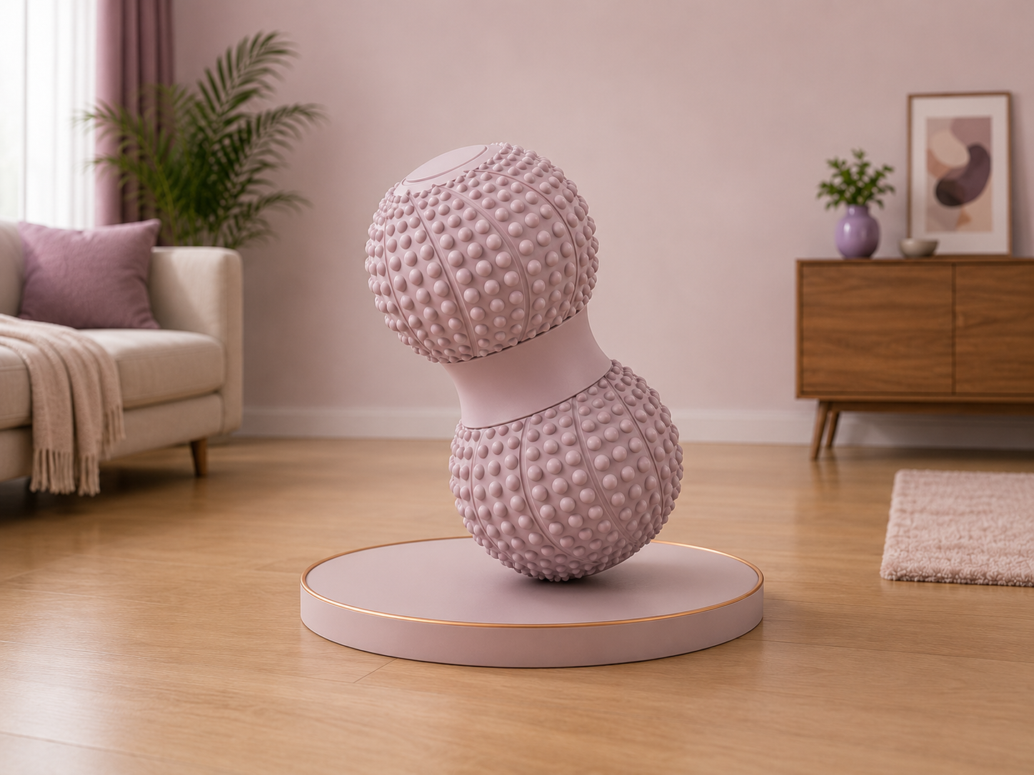 Boule de Massage Cacahuète 6,5 cm – Fascia & Récupération Sportive