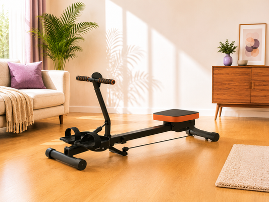 Rameur pliable maison – 12 niveaux de résistance- Cardio complet & gain de place