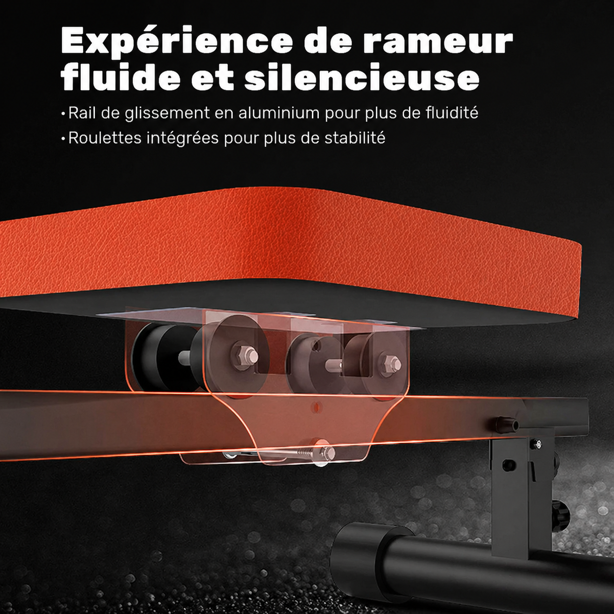 Rameur pliable maison – 12 niveaux de résistance- Cardio complet & gain de place