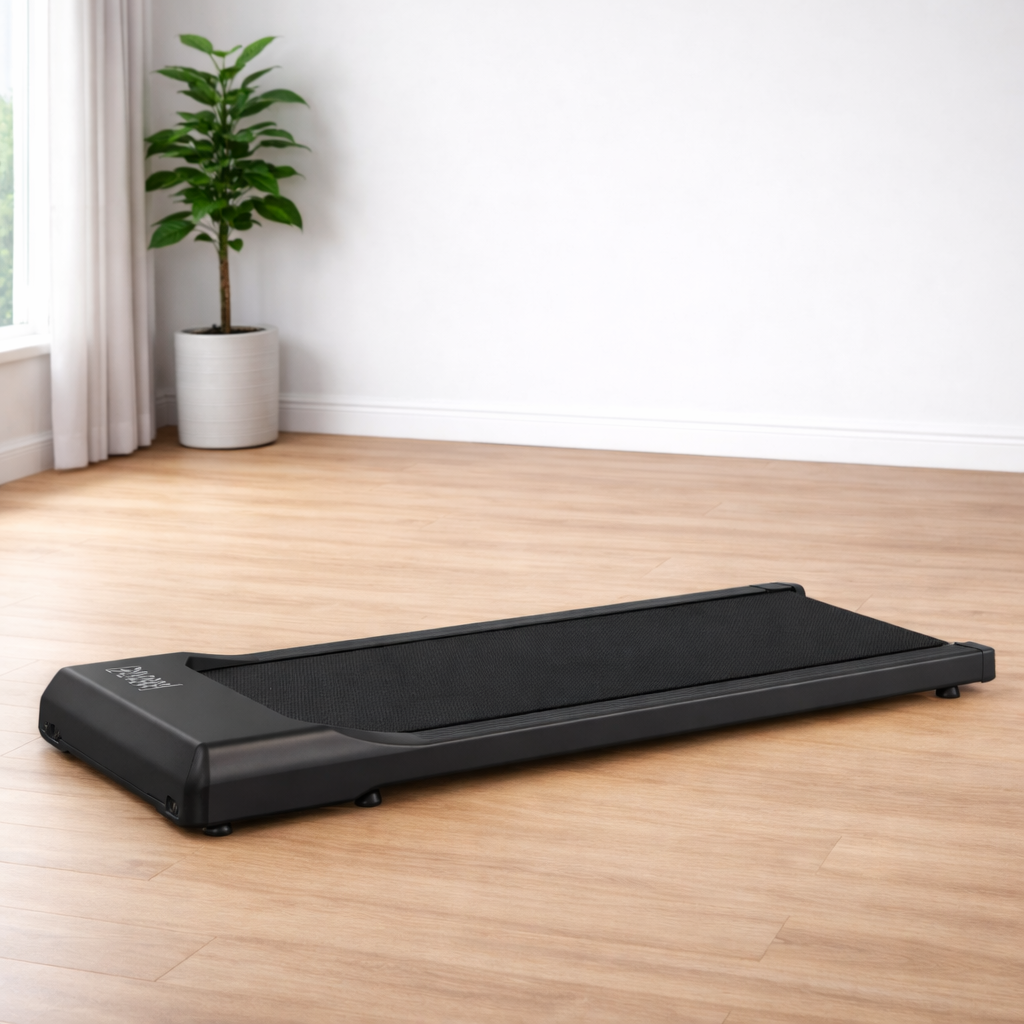 Tapis de marche électrique compact 80 cm moteur 2.2 HP silencieux 2 en 1