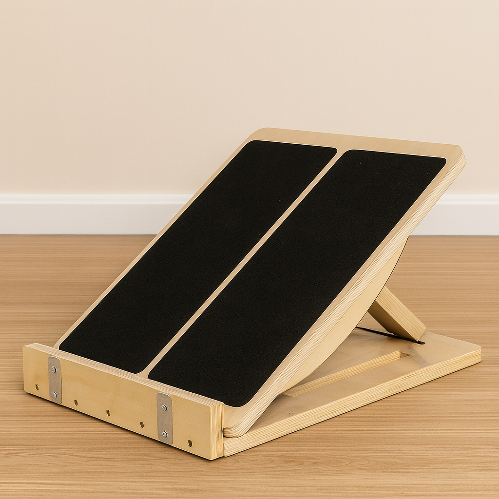 Planche d’équilibre en bois renforcement corps stabilité antidérapante durable maison bureau hommes femmes