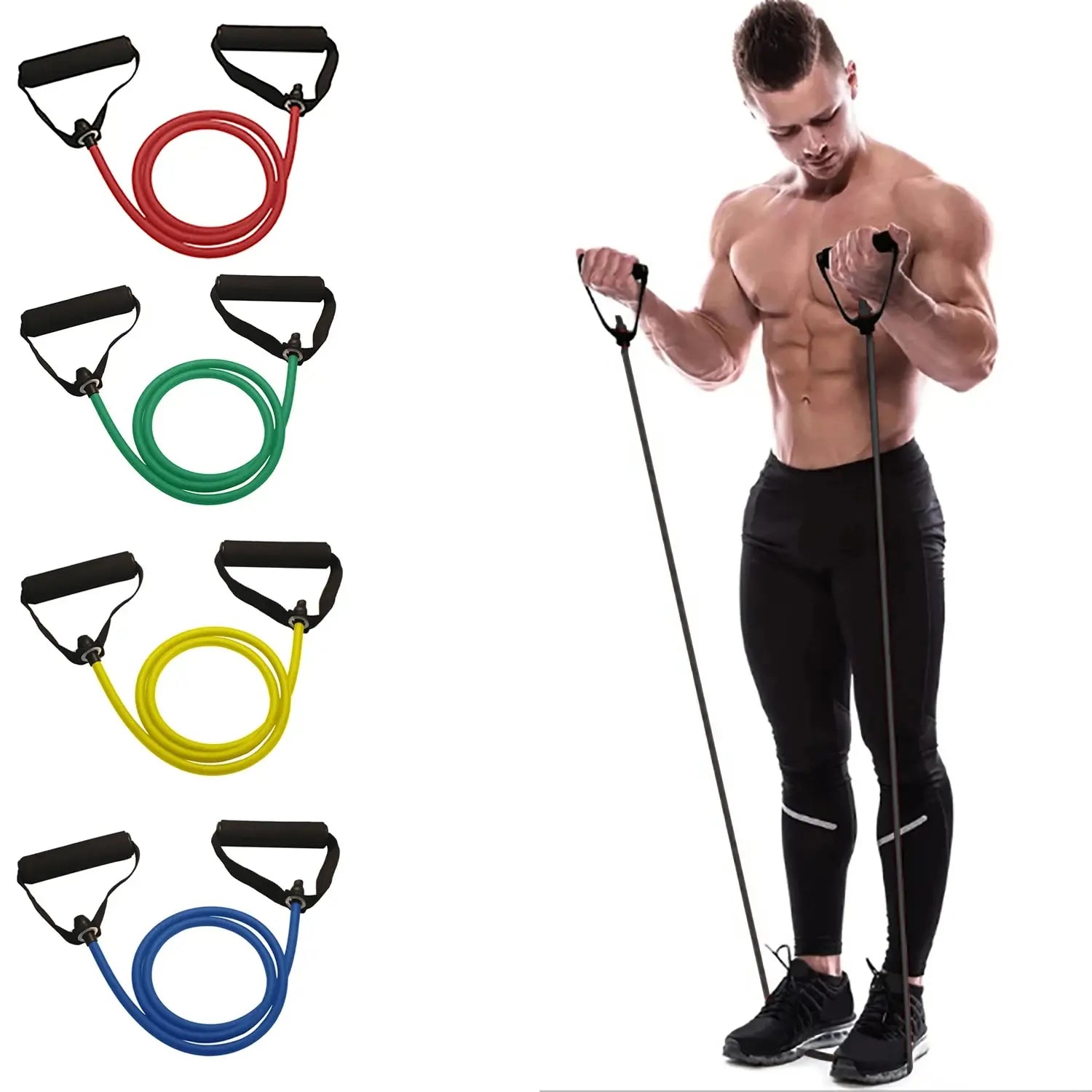 Bandes Elastiques Fitness - Renforcement & Tonification du Corps