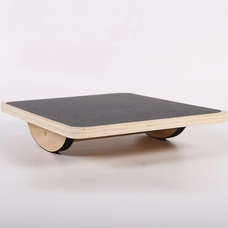 Planche d’équilibre en bois – Stabilité, gainage et renforcement complet