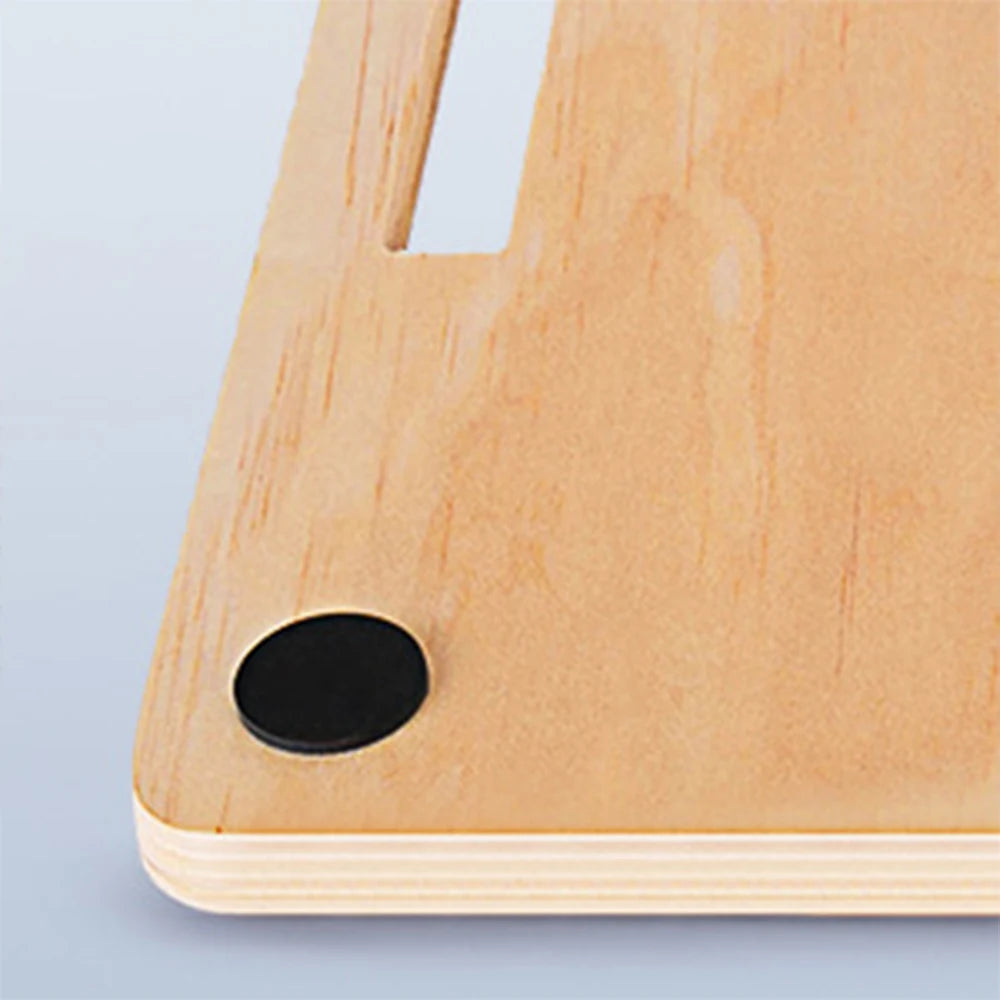 Planche inclinée réglable en bois – Étirement & Mobilité