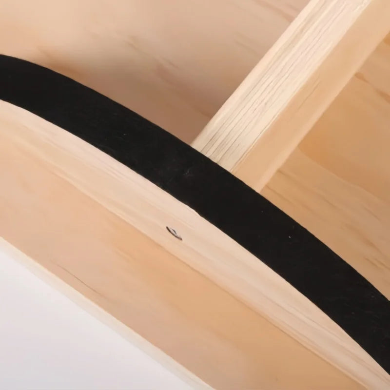 Planche d’équilibre en bois – Stabilité, gainage et renforcement complet