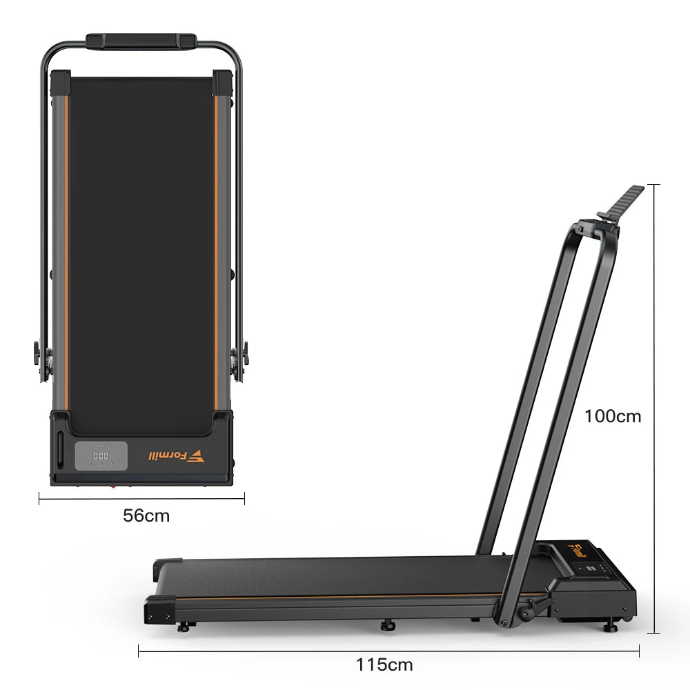 Tapis de marche compact 2.5 HP – Silencieux, antidérapant, idéal perte de poids à domicile