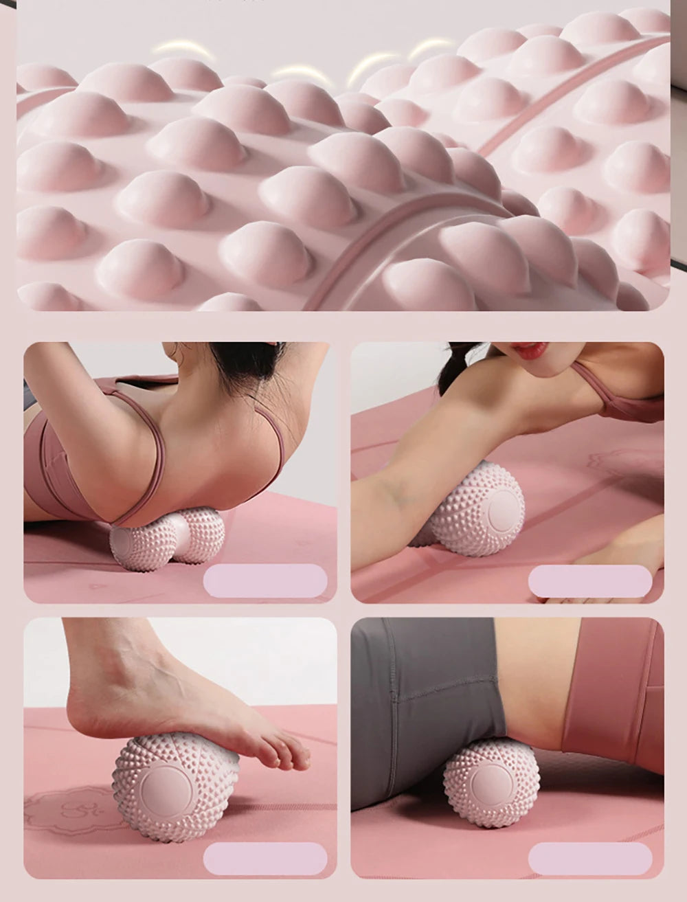 Boule de Massage Cacahuète 6,5 cm – Fascia & Récupération Sportive