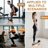 Planche d’équilibre en bois renforcement corps stabilité antidérapante durable maison bureau hommes femmes