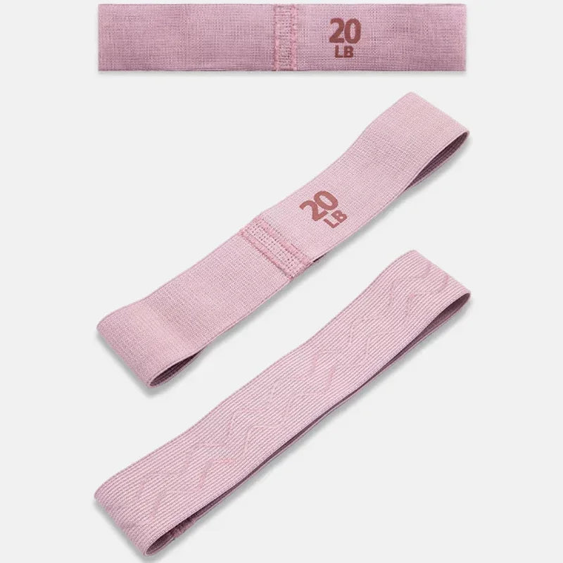 Bande de Résistance Fitness - Lot de 4 Elastiques pour Fessiers, Jambes & Yoga