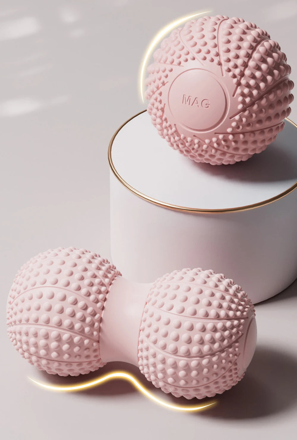 Boule de Massage Cacahuète 6,5 cm – Fascia & Récupération Sportive