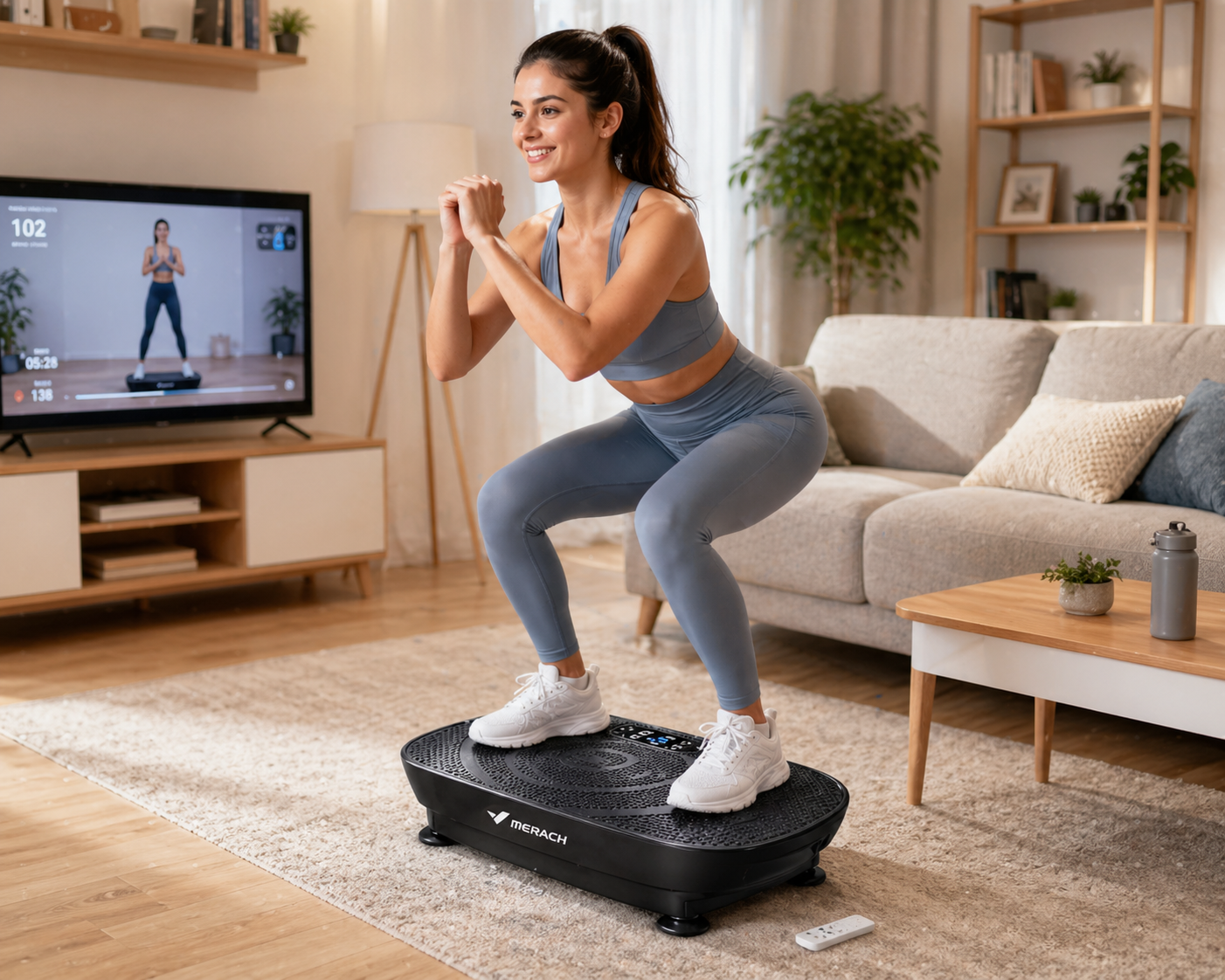 Plateforme Vibrante 3D –Tonification & fitness à Domicile